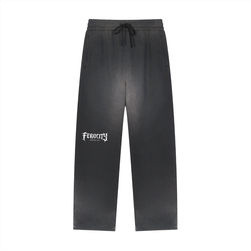 Ferocity Archive - Vintage Wash Straight Leg Sweatpants